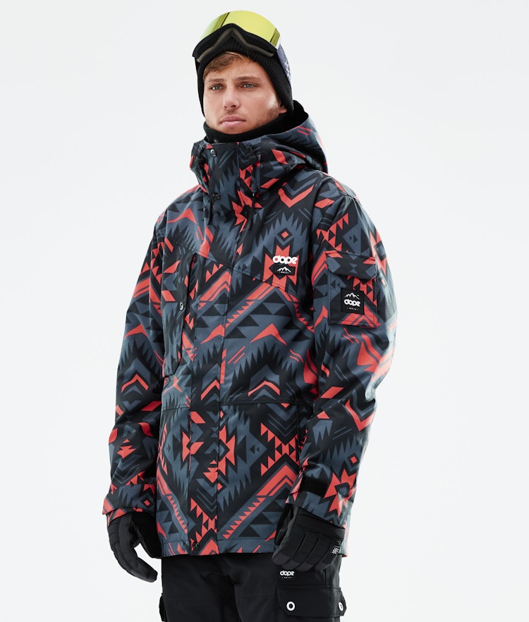 Dope Adept 2021 Snowboard Jacket Men Cojiba Metal Blue