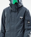 Dope Adept 2021 Snowboard Jacket Men Metal Blue