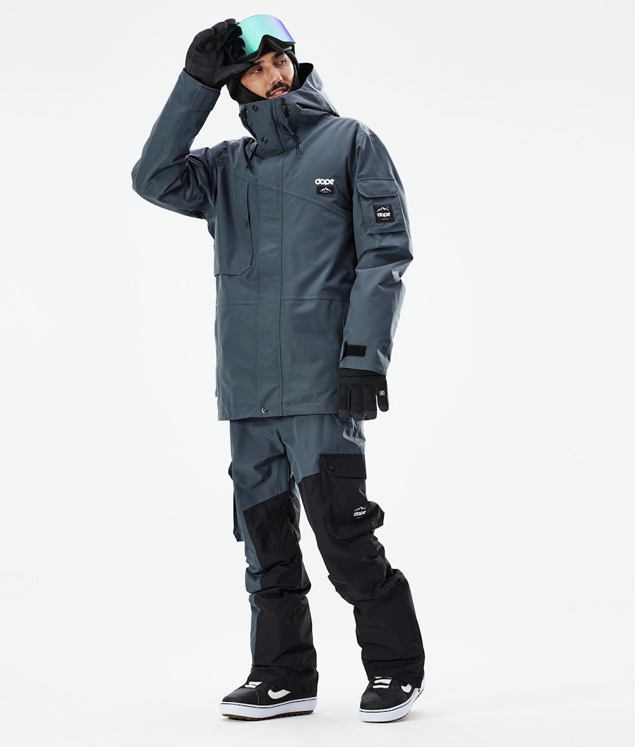 Adept 2021 Snowboard Jacket Men Metal Blue