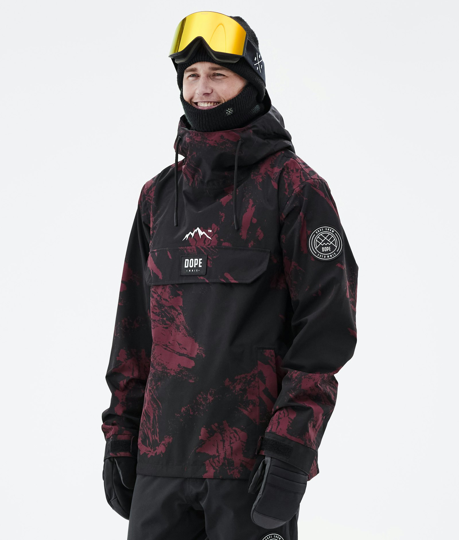 Dope Blizzard 2021 Ski Jacket Men Paint Burgundy, Image 1 of 9