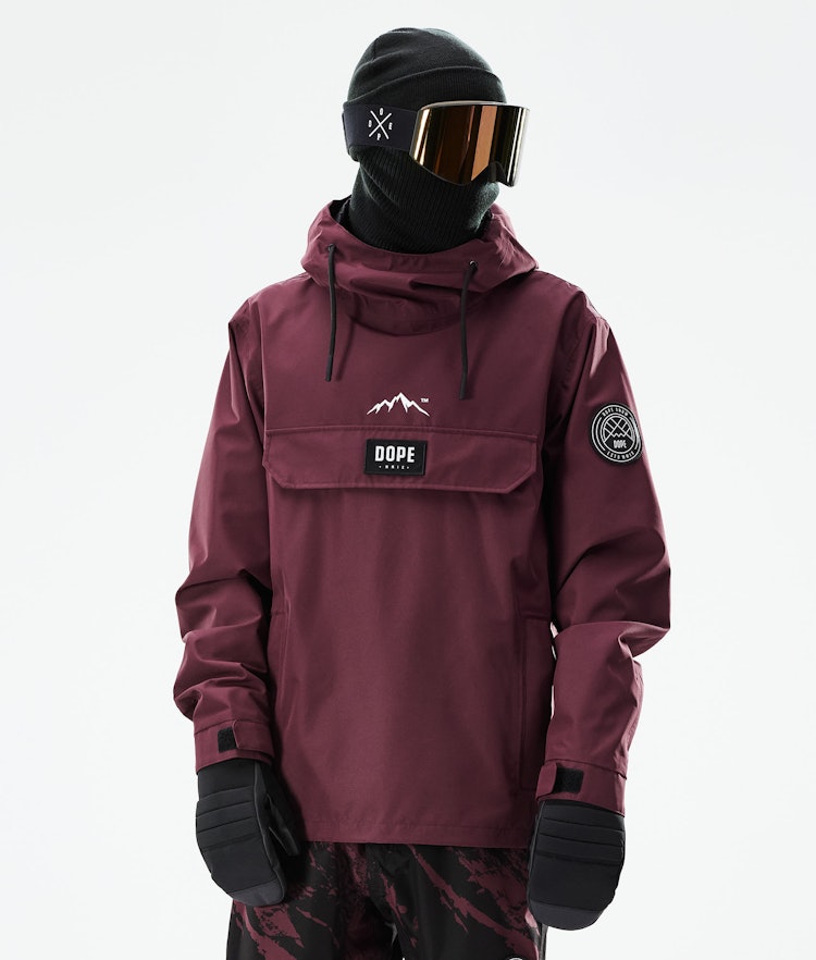 Dope Blizzard 2021 Ski Jacket Men Burgundy