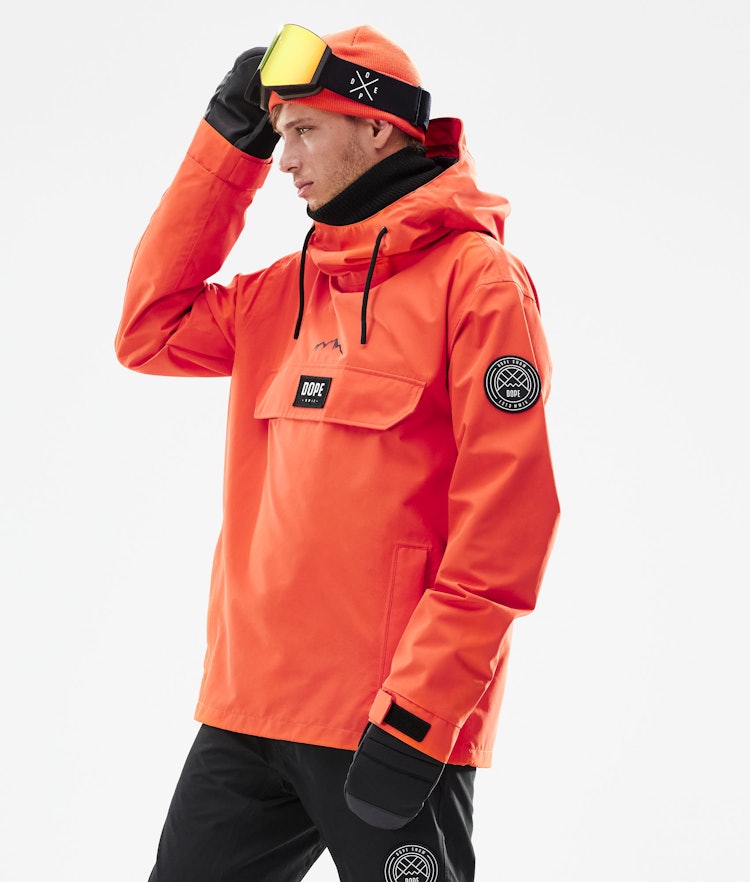 Dope Blizzard 2021 Ski Jacket Men Orange