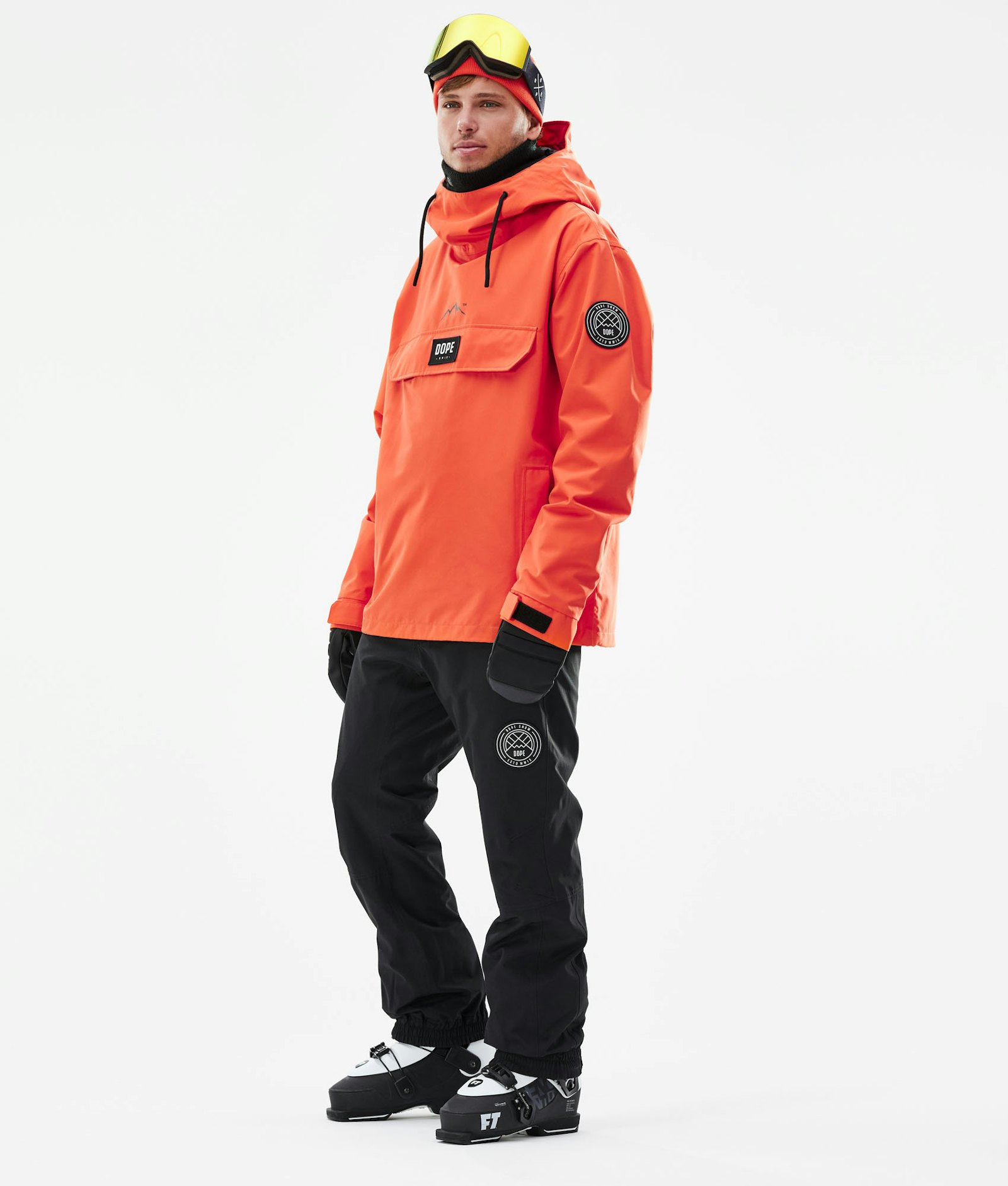 Dope Blizzard 2021 Veste de Ski Homme Orange, Image 4 sur 10