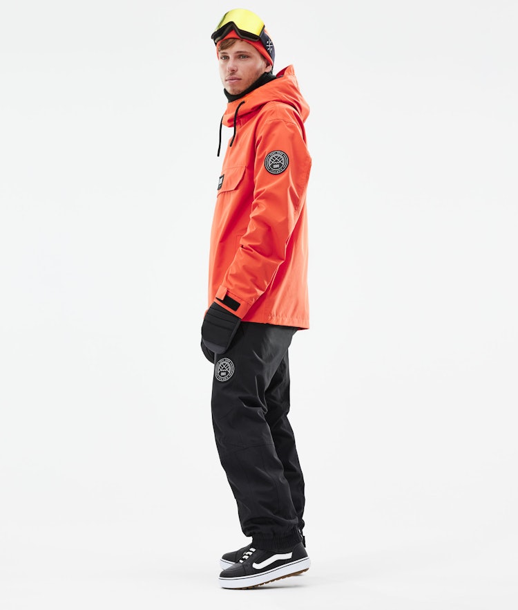Dope Blizzard 2021 Snowboard Jacket Men Orange