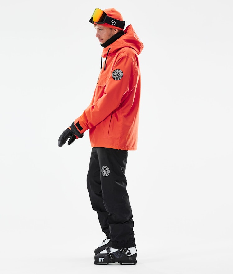 Chaqueta esquí hombre Storm naranja - Tsunami Skiwear