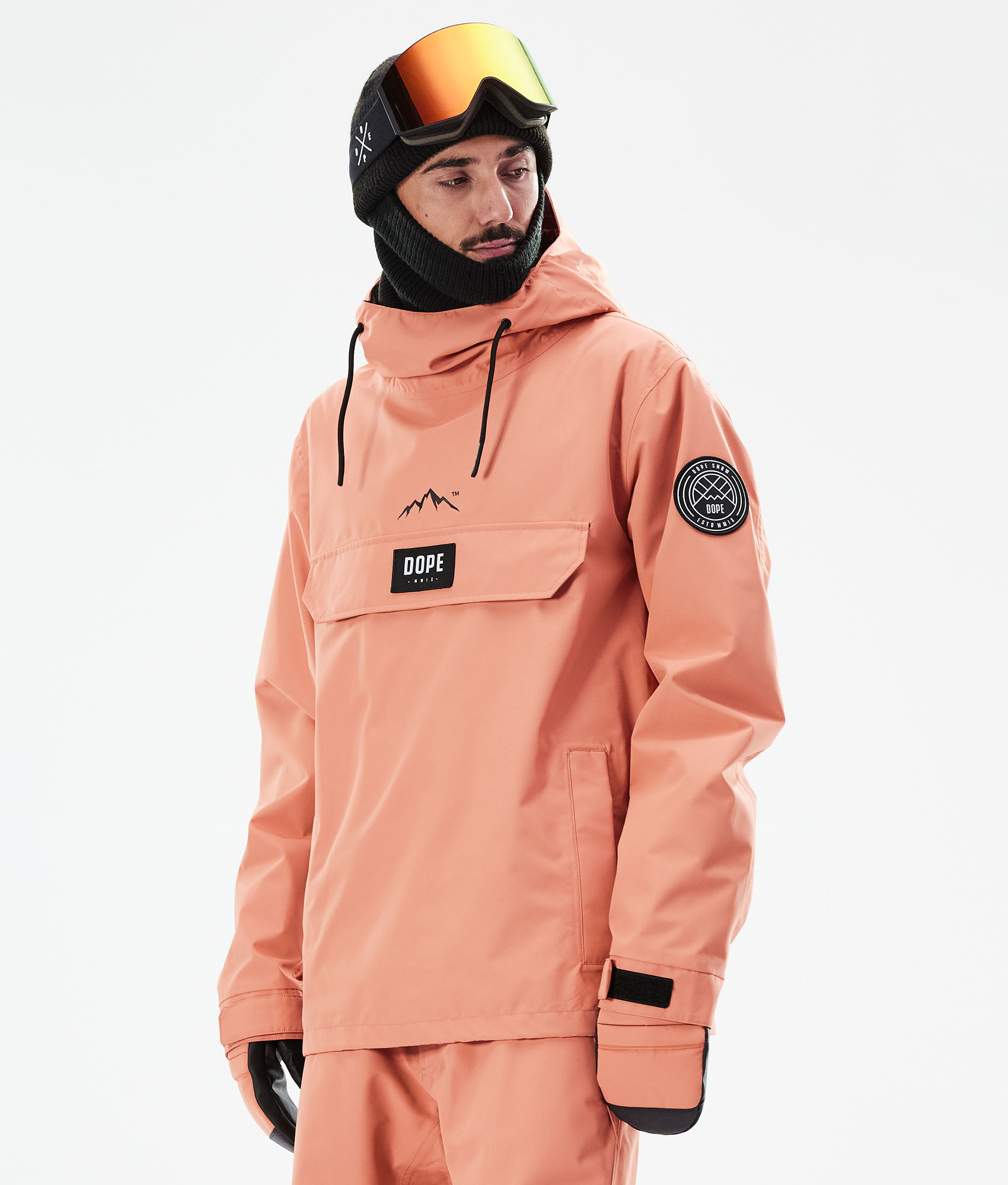 Dope Blizzard 2021 Men's Snowboard Jacket Peach