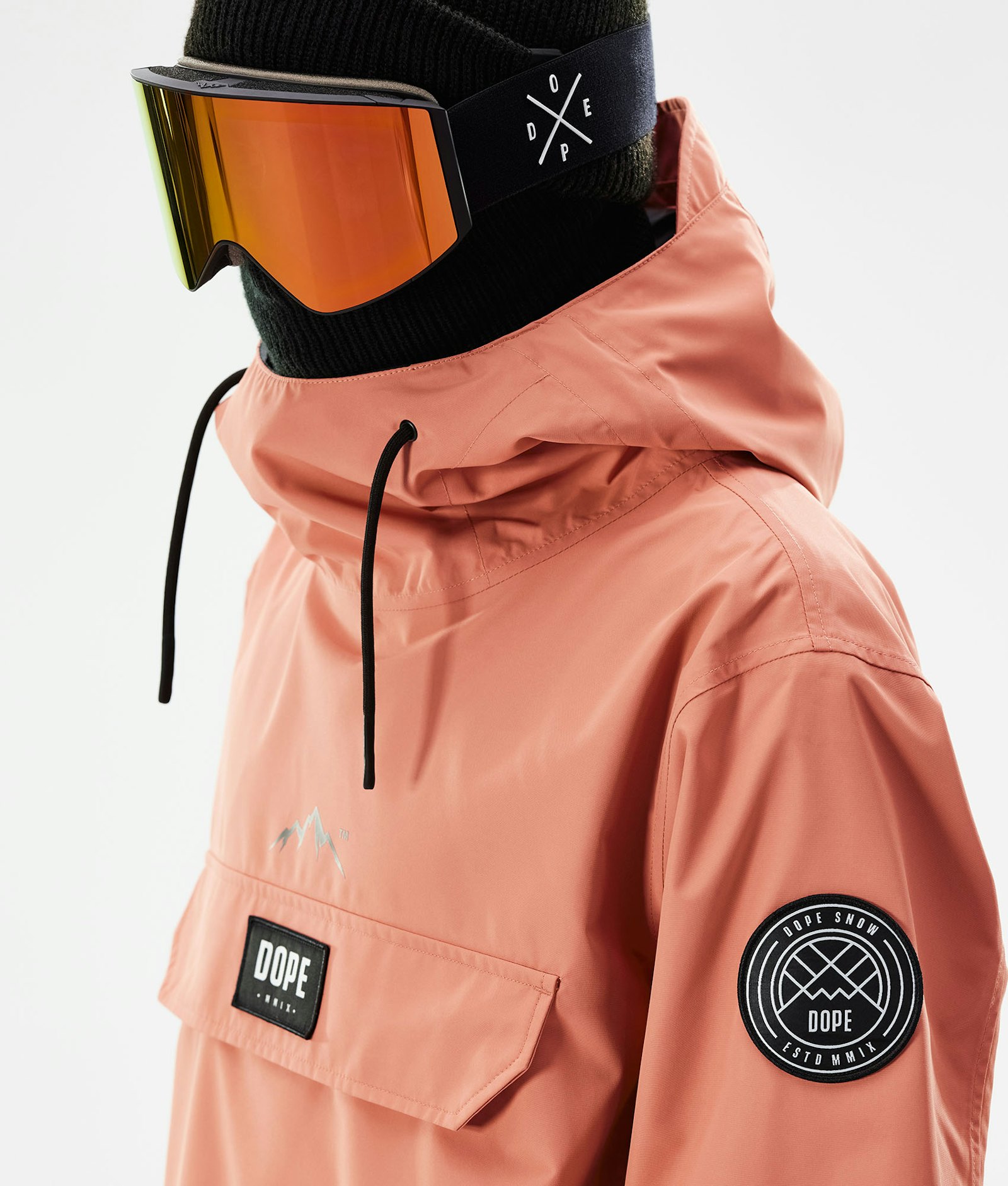 Dope Blizzard 2021 Snowboard Jacket Men Peach
