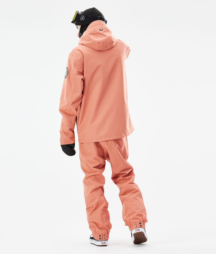 Dope Blizzard 2021 Snowboard Jacket Men Peach