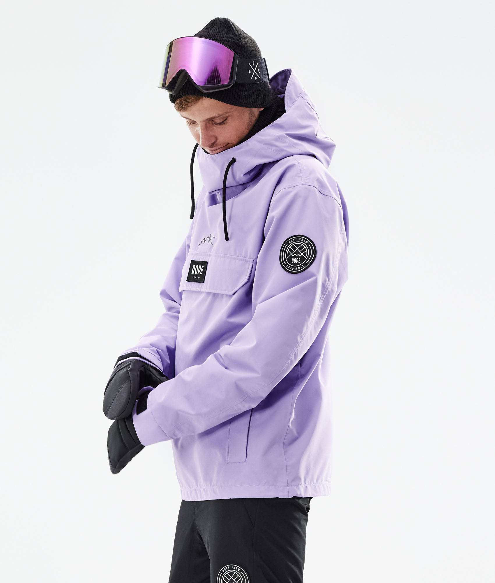Dope Blizzard 2021 Snowboard Jacket Men Faded Violet Ridestore UK