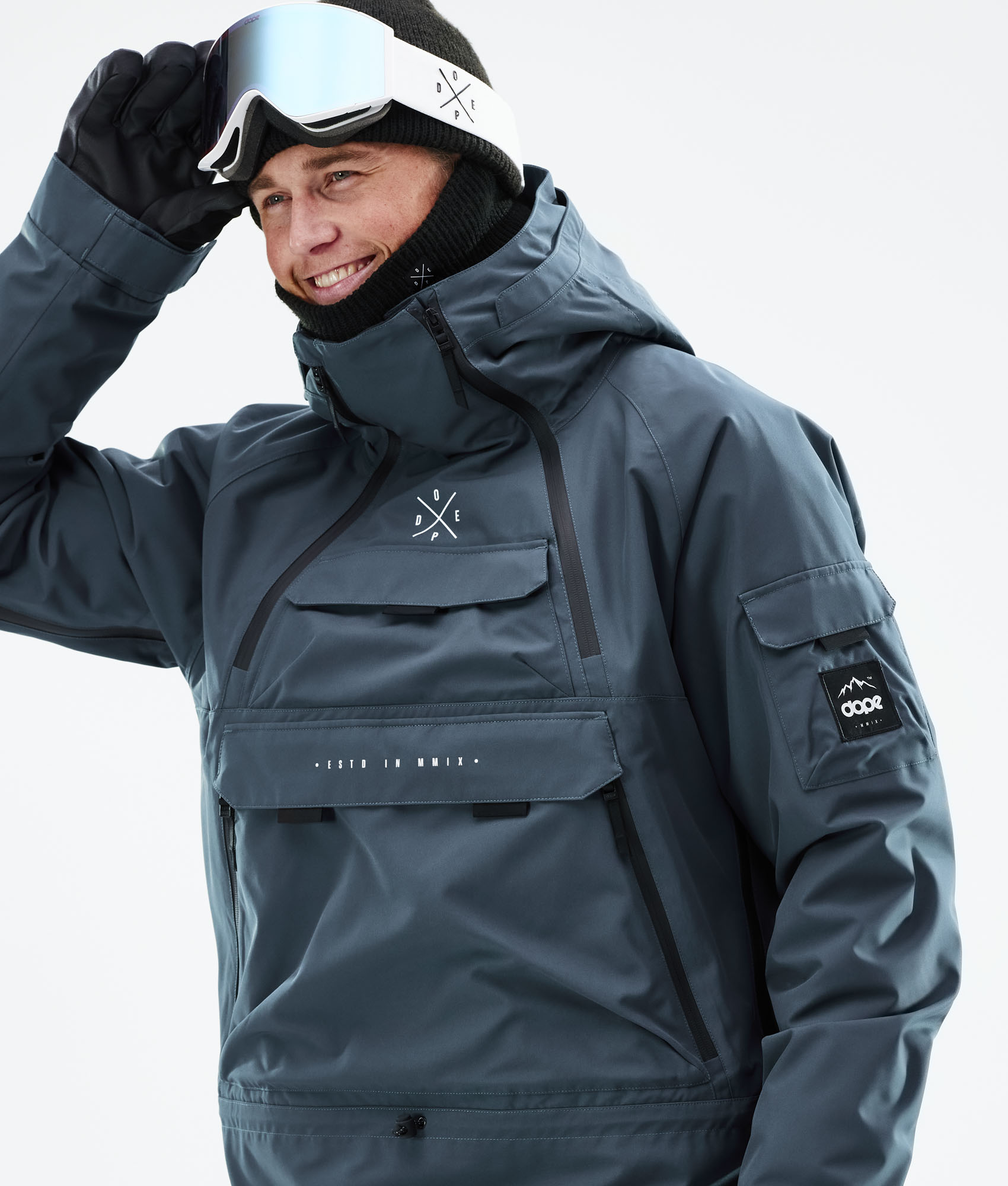 Navy snowboard outlet jacket