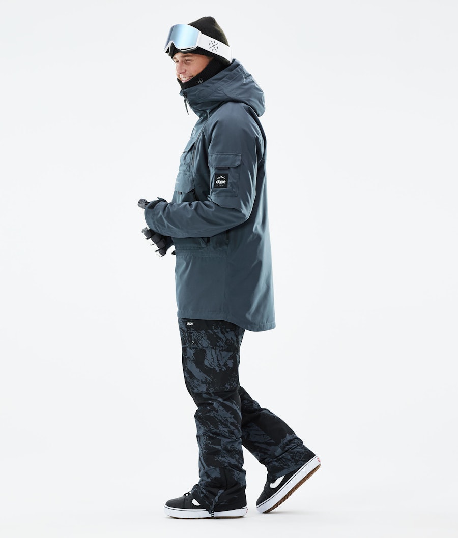 Akin 2021 Snowboard Jacket Men Metal Blue
