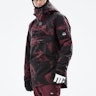 Dope Akin 2021 Snowboard Jacket Paint Burgundy