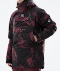 Akin 2021 Ski Jacket Men Paint Burgundy, Image 9 of 10