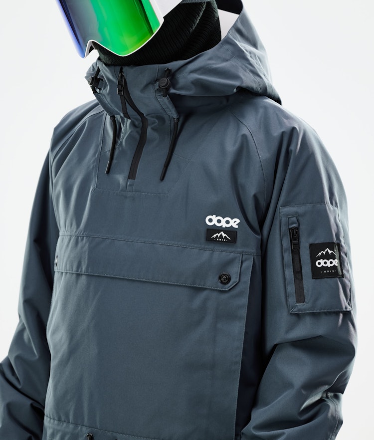 Dope Annok 2021 Snowboard jas Heren Metal Blue
