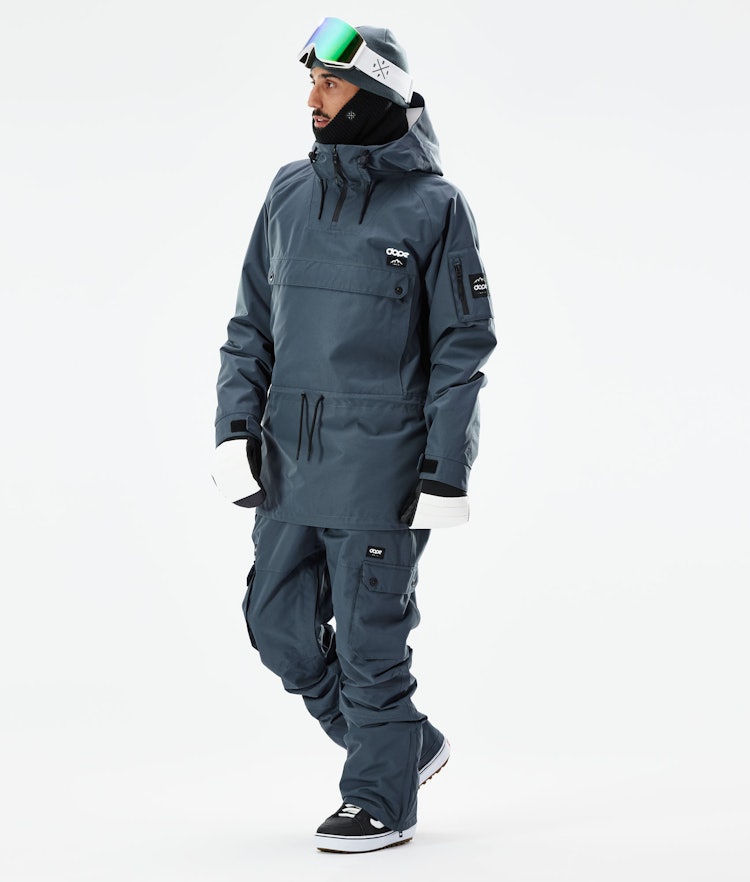 Annok 2021 Veste Snowboard Homme Metal Blue, Image 4 sur 10