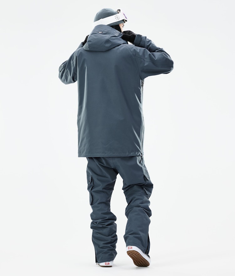Annok 2021 Snowboard Jacket Men Metal Blue, Image 6 of 10