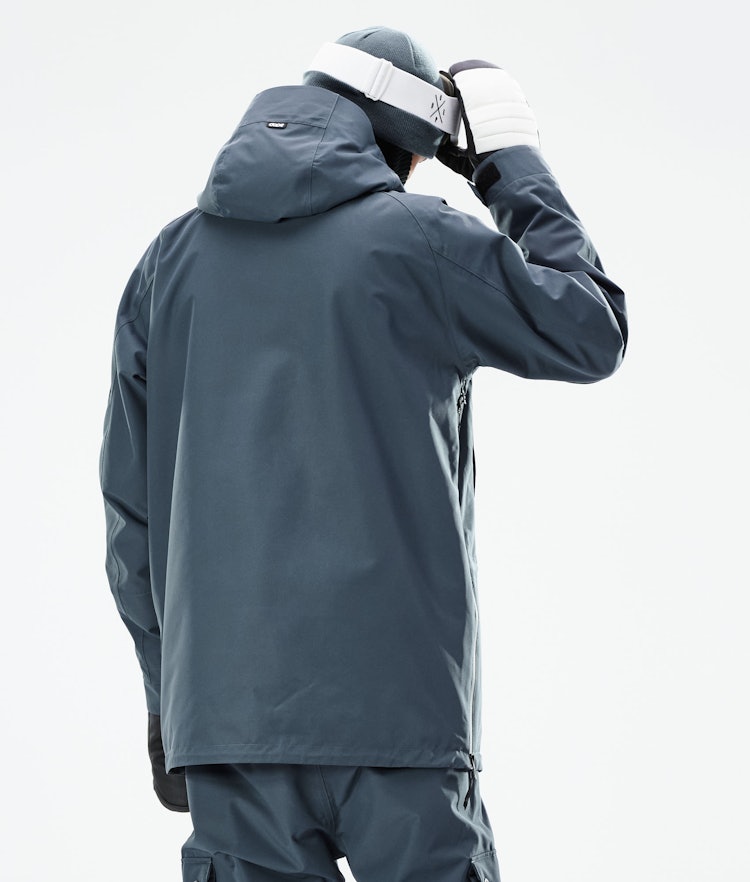 Annok 2021 Ski Jacket Men Metal Blue, Image 8 of 10