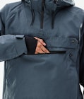 Annok 2021 Snowboard Jacket Men Metal Blue Renewed