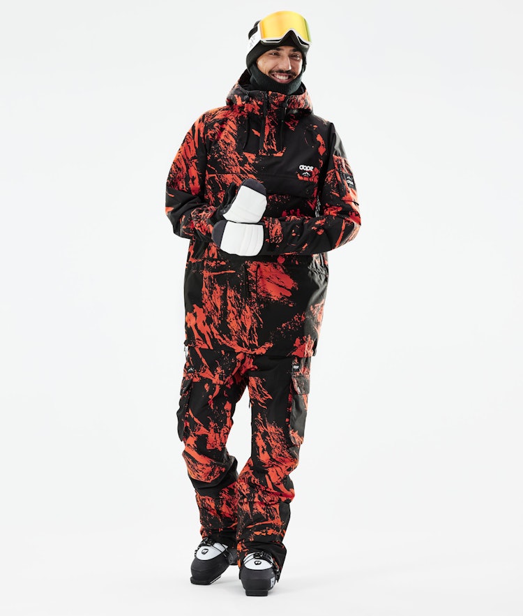 Annok 2021 Ski Jacket Men Paint Orange, Image 4 of 10
