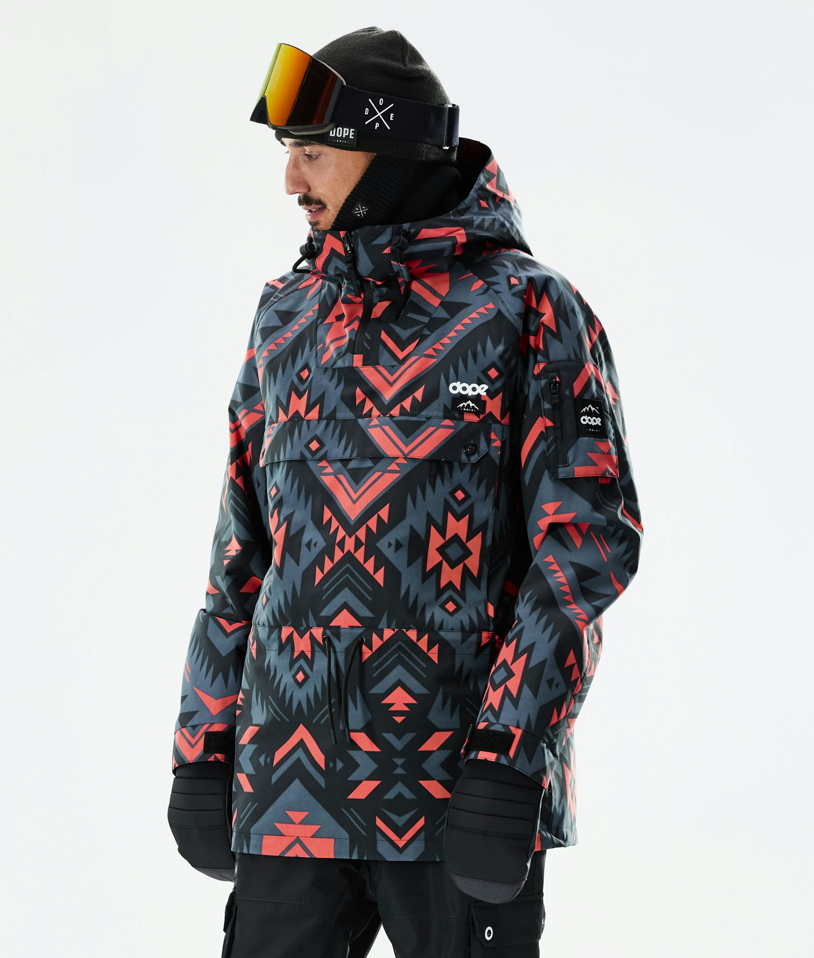 Dope Annok 2021 Snowboard Jacket Men Cojiba Metal Blue