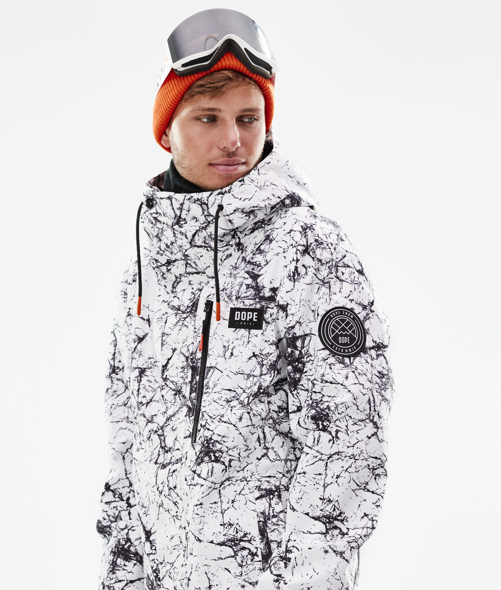 Dope Blizzard Full Zip 2021 Snowboard Jacket Men Rock