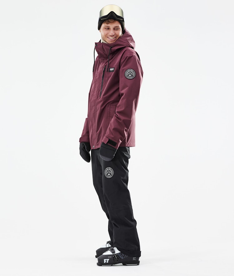 Blizzard Full Zip 2021 Ski Jacket Men Burgundy