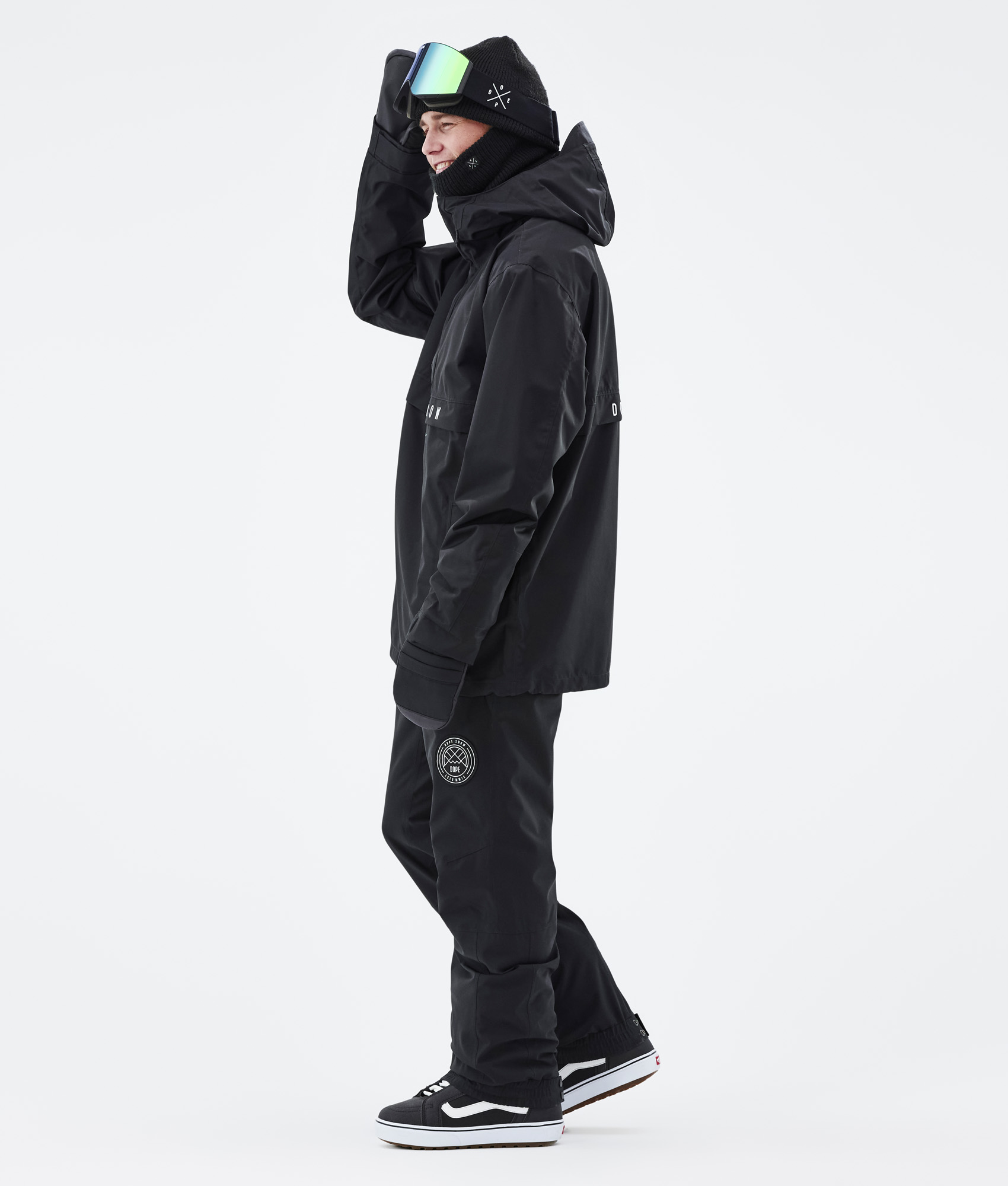 Mens black snowboard on sale jacket