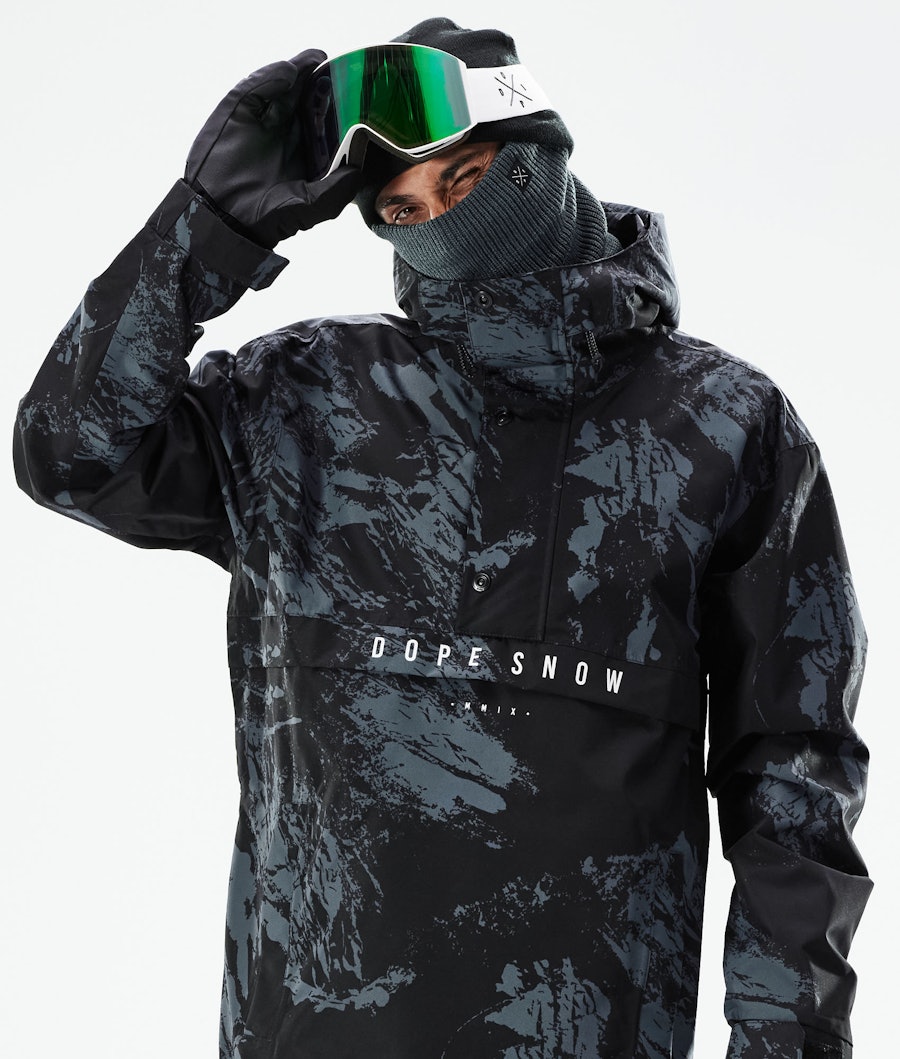 Legacy 2021 Snowboard Jacket Men Paint Metal Blue