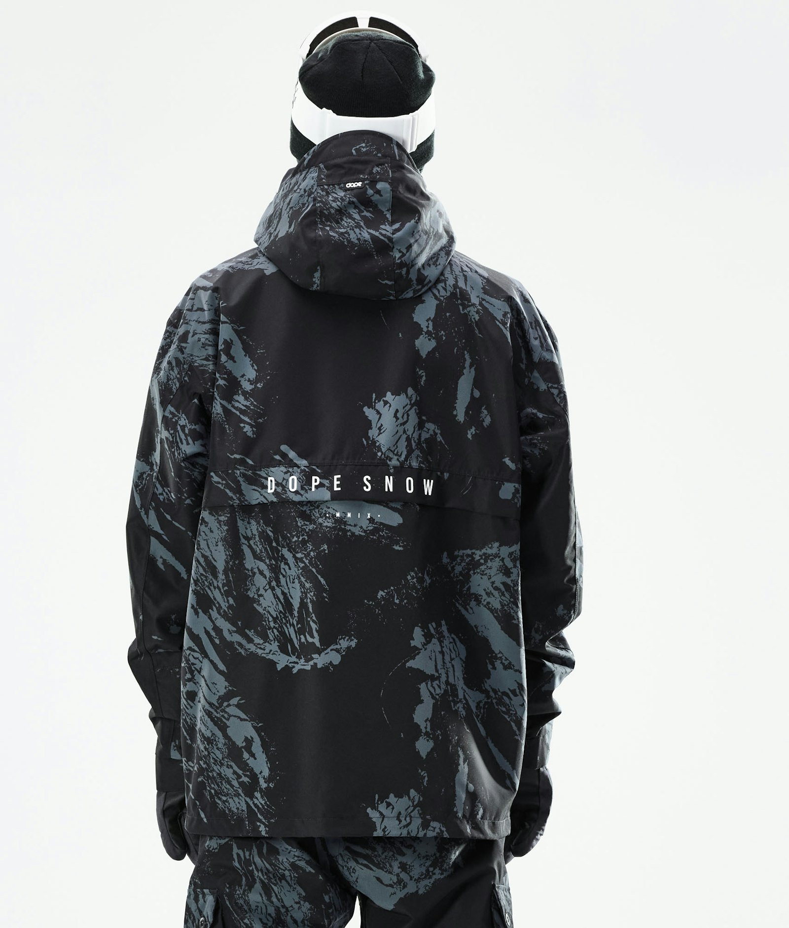 Dope Legacy 2021 Snowboard Jacket Men Paint Metal Blue