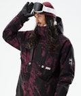 Mojo Snowboard Jacket Men Paint Burgundy