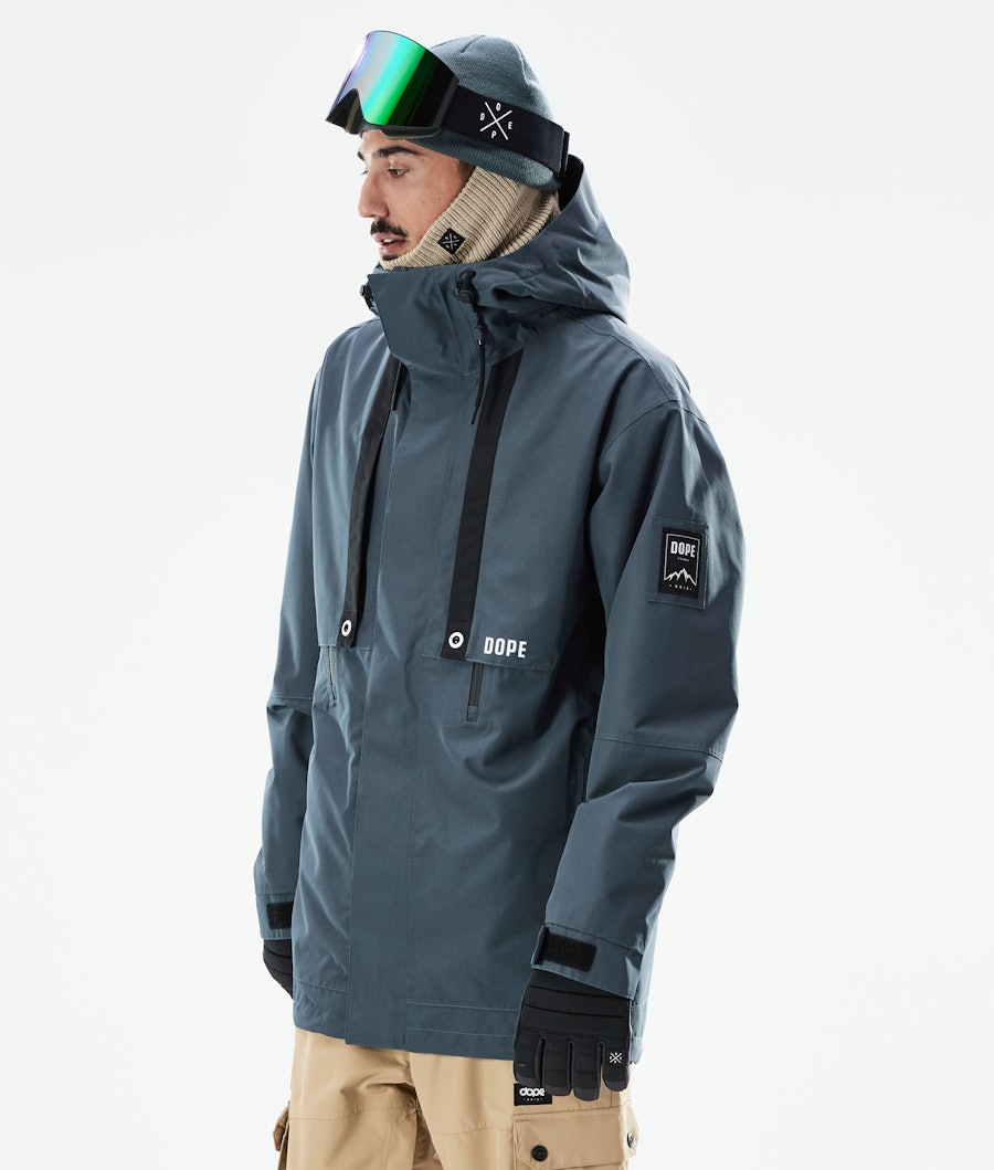 Dope Mojo Snowboard Jacket Metal Blue
