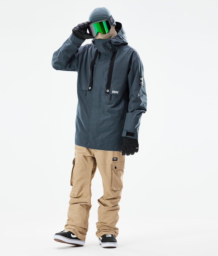 Mojo Snowboard Jacket Men Metal Blue, Image 4 of 11
