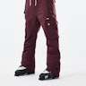 Dope Iconic Pantalon de Ski Burgundy