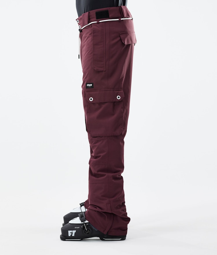 Iconic 2021 Pantalon de Ski Homme Burgundy, Image 2 sur 6