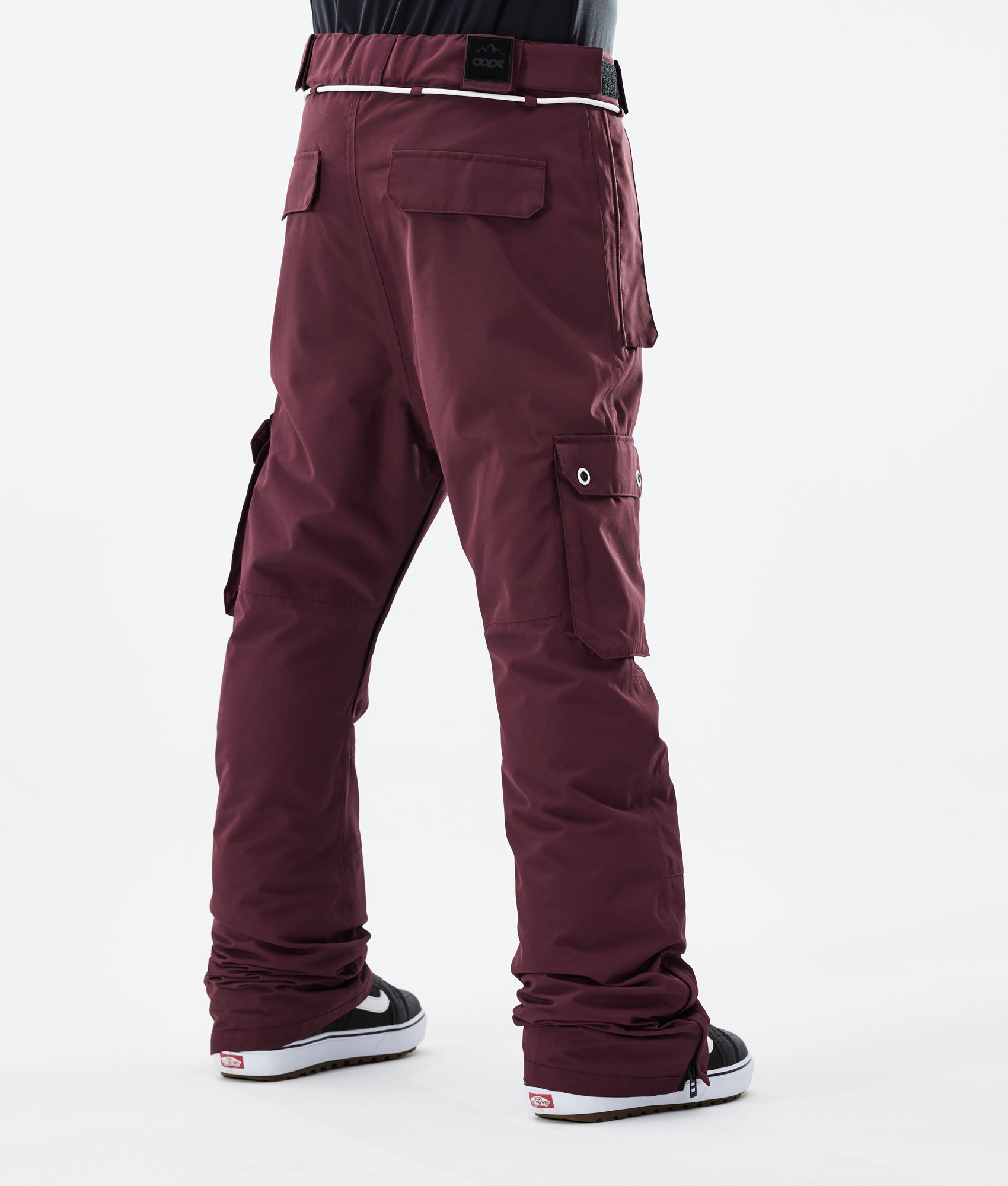 Dope Iconic 2021 Snowboard Pants Men Burgundy Ridestore UK