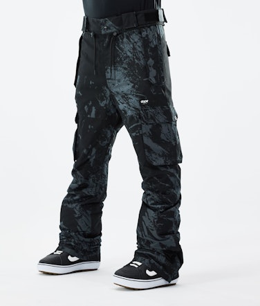 Iconic 2021 Pantalon de Snowboard Homme Paint Metal Blue Renewed