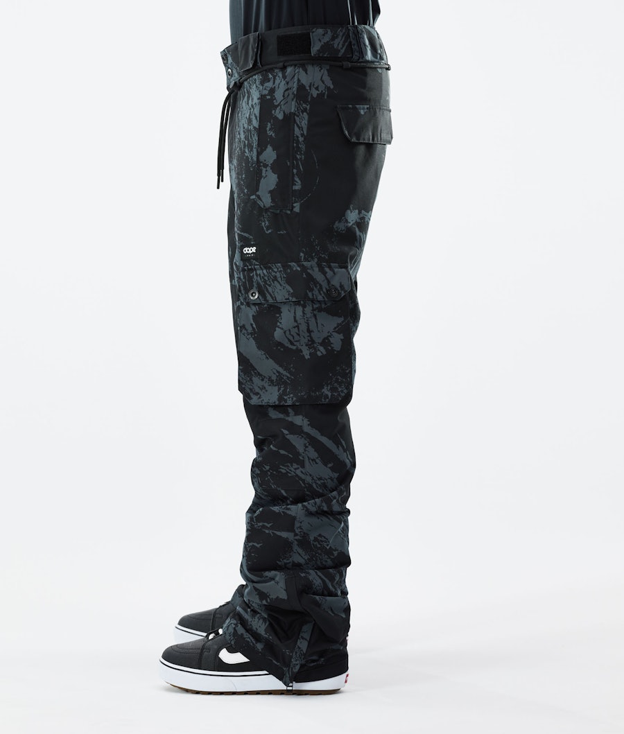 Dope Iconic 2021 Men's Snowboard Pants Paint Blue Metal