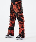 Iconic 2021 Pantalon de Snowboard Homme Paint Orange, Image 1 sur 6