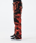 Iconic 2021 Pantalon de Snowboard Homme Paint Orange, Image 2 sur 6