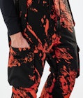Iconic 2021 Pantalon de Ski Homme Paint Orange, Image 5 sur 6