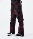 Dope Iconic 2021 Snowboard Pants Men Paint Burgundy, Image 1 of 6
