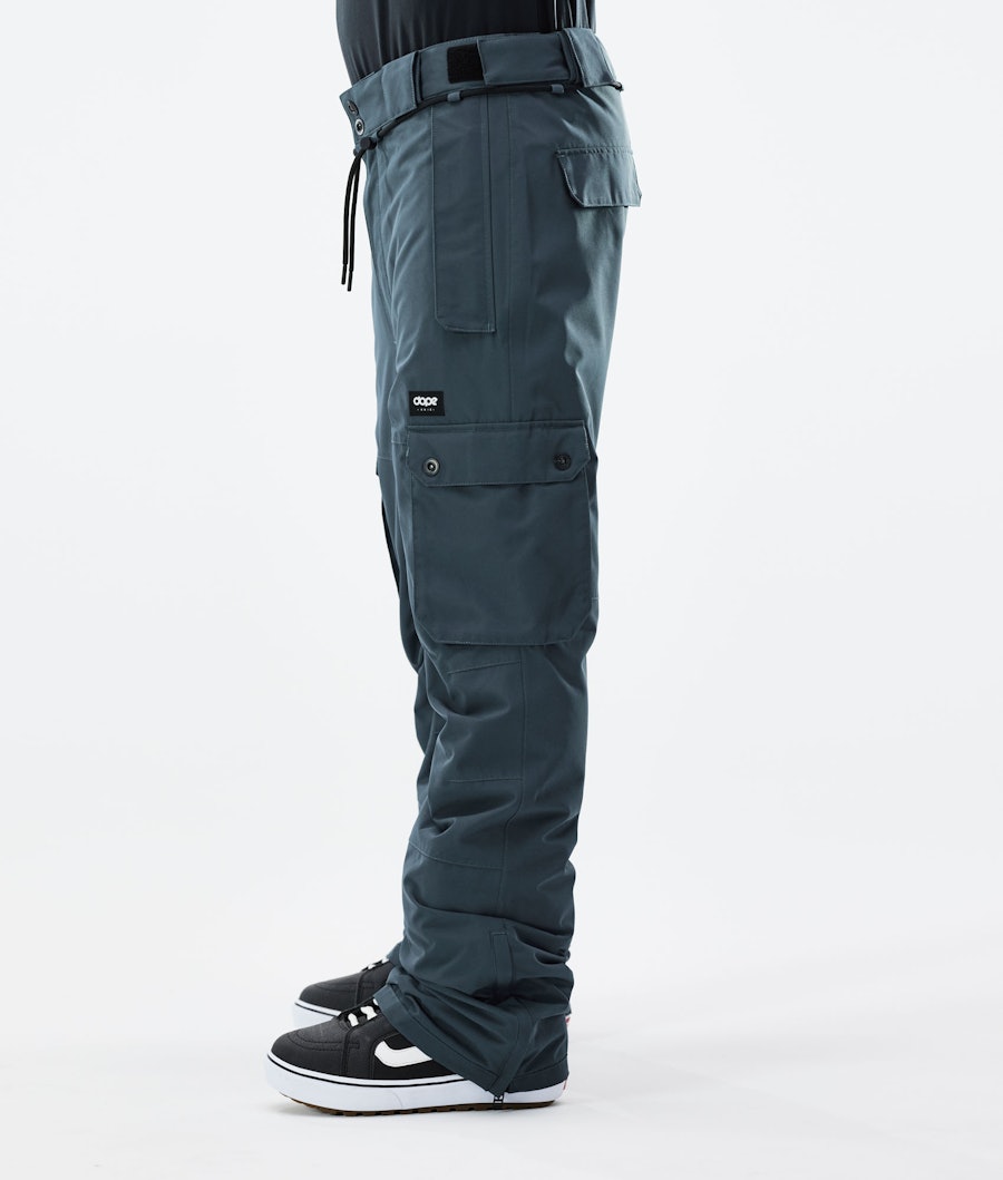 Dope Iconic 2021 Men's Snowboard Pants Metal Blue