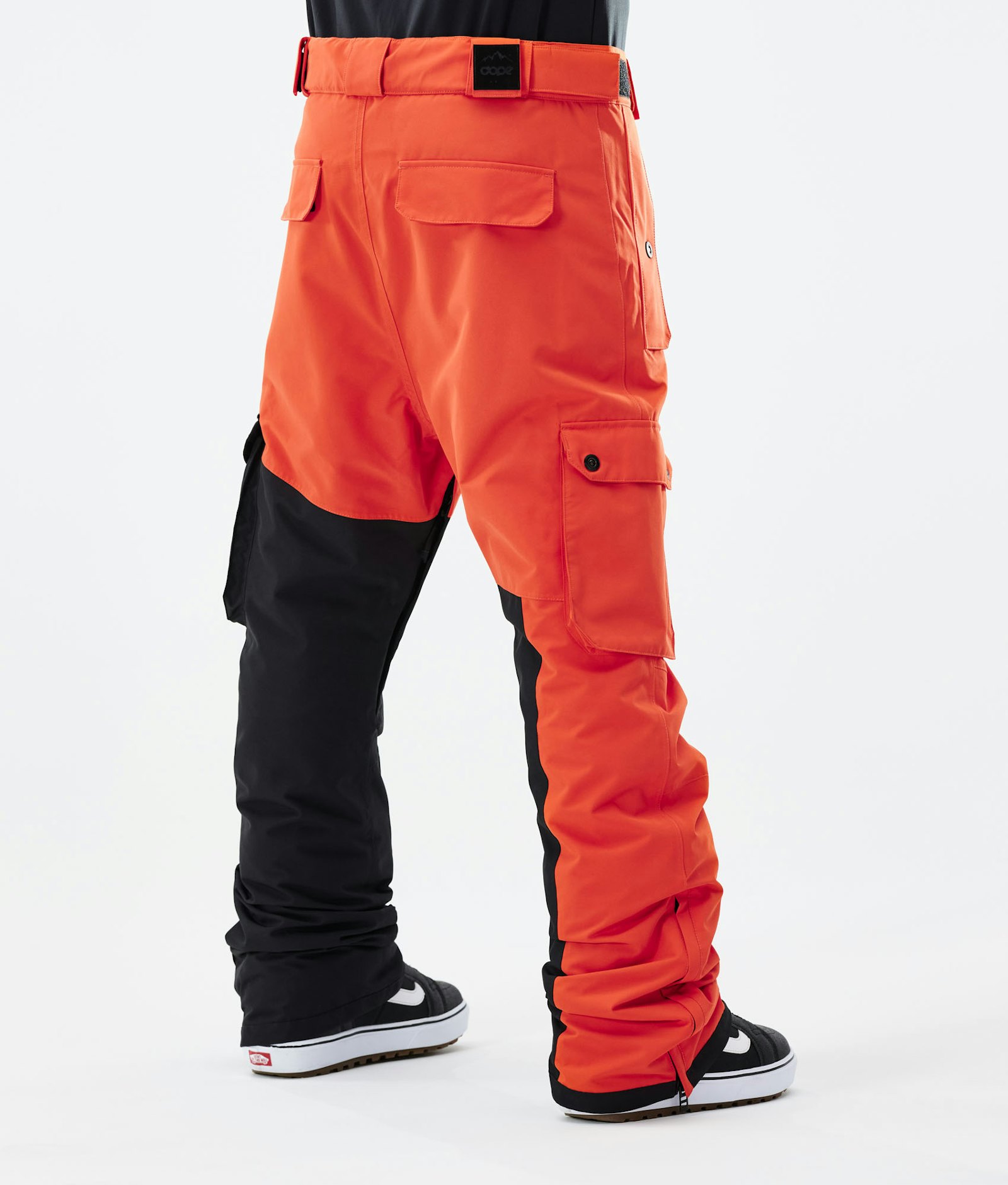 Dope Adept 2021 Snowboard Pants Men Orange/Black