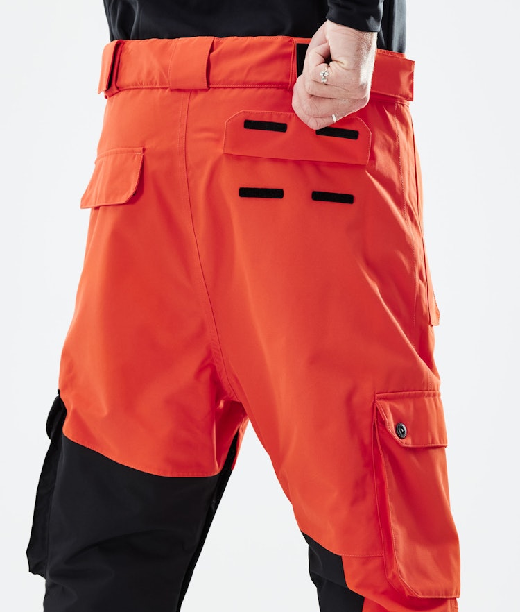 Adept 2021 Ski Pants Men Orange/Black