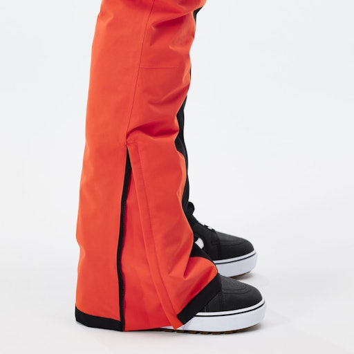 Dope Adept 2021 Pantaloni Snowboard Uomo Orange/Black - Arancione