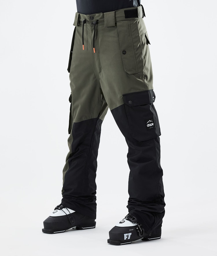 Adept 2021 Pantalon de Ski Homme Olive Green/Black, Image 1 sur 6