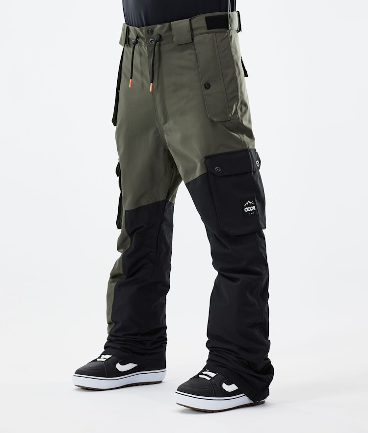 Dope Adept 2021 Pantalon de Snowboard Homme Olive Green/Black, Image 1 sur 6