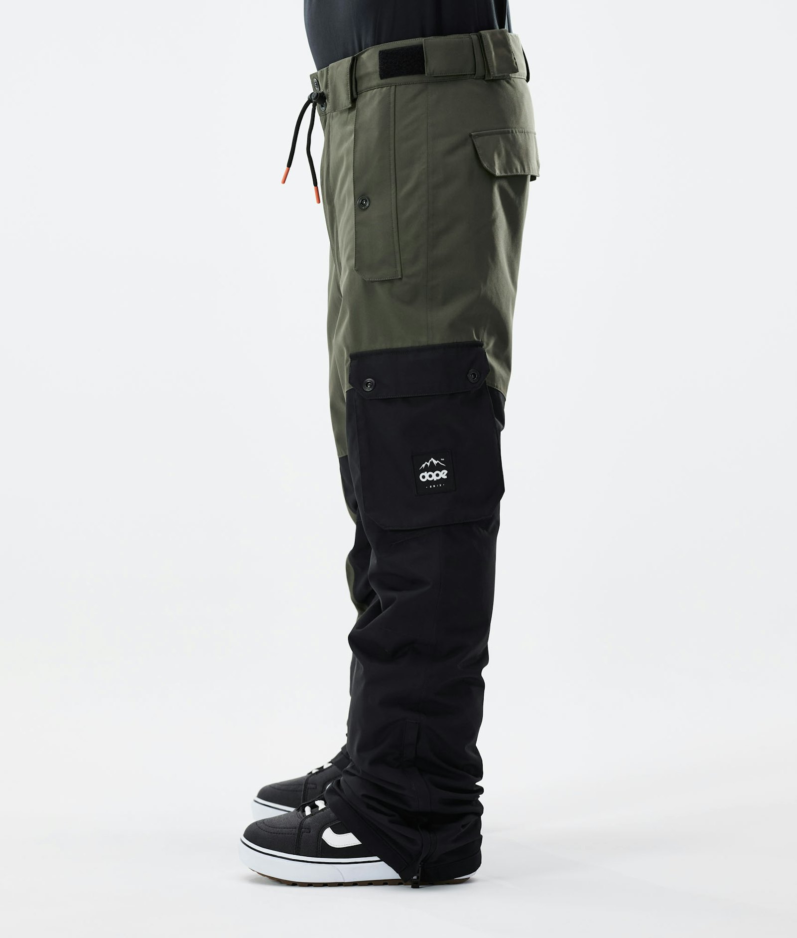 Dope Adept 2021 Pantalon de Snowboard Homme Olive Green/Black, Image 2 sur 6