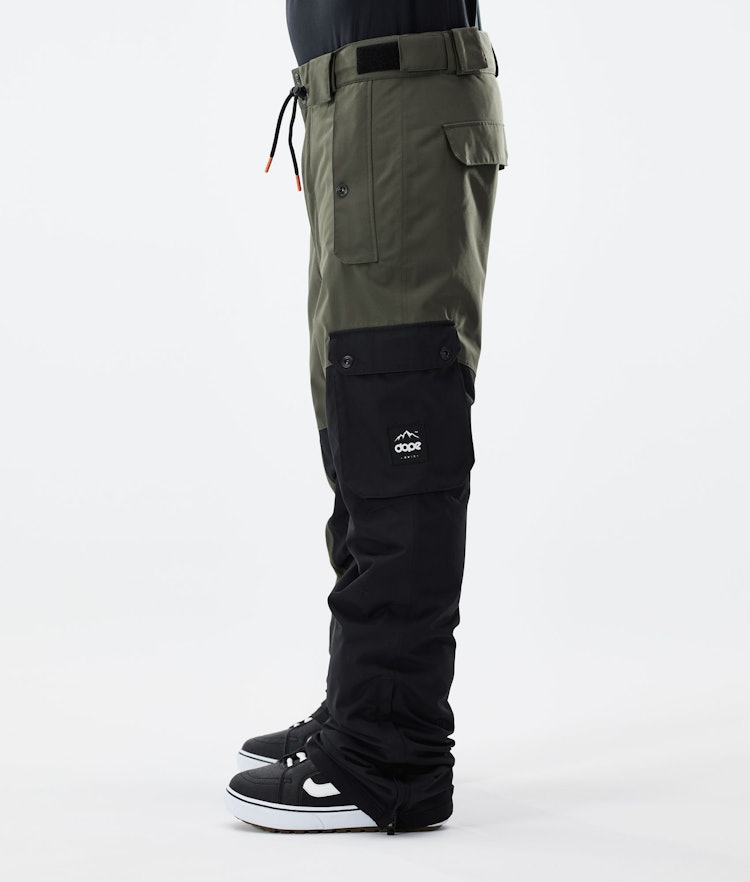 Dope Adept 2021 Snowboard Pants Men Olive Green/Black
