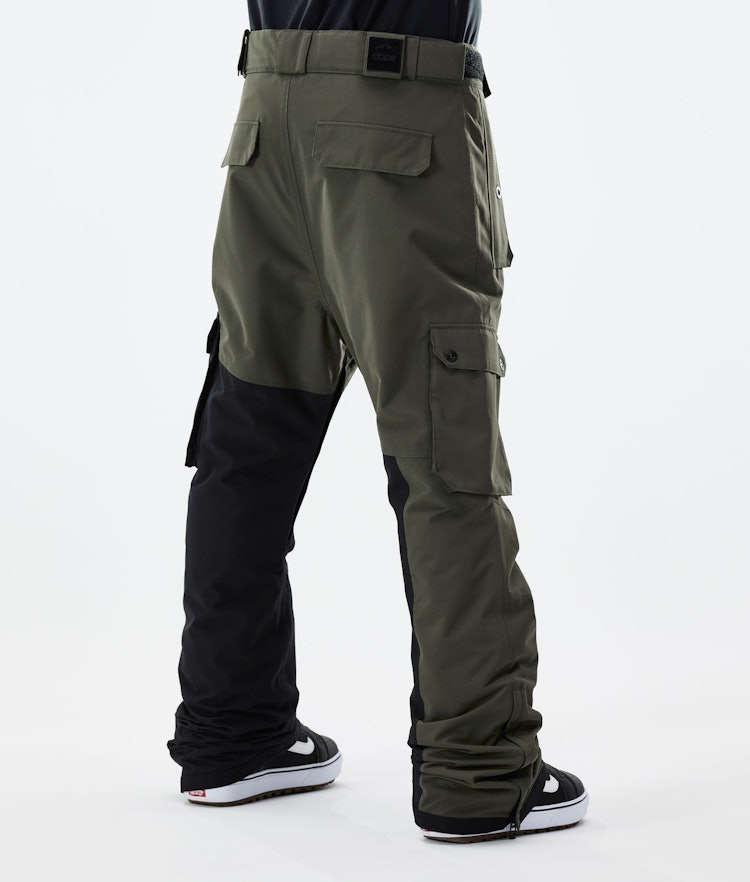 Dope Adept 2021 Pantalon de Snowboard Homme Olive Green/Black